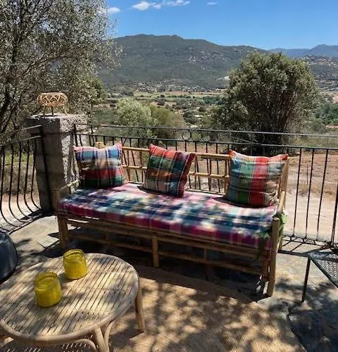 A Muredda, Piscine Chauffée Et Vue Villa Olmeto (Corsica)